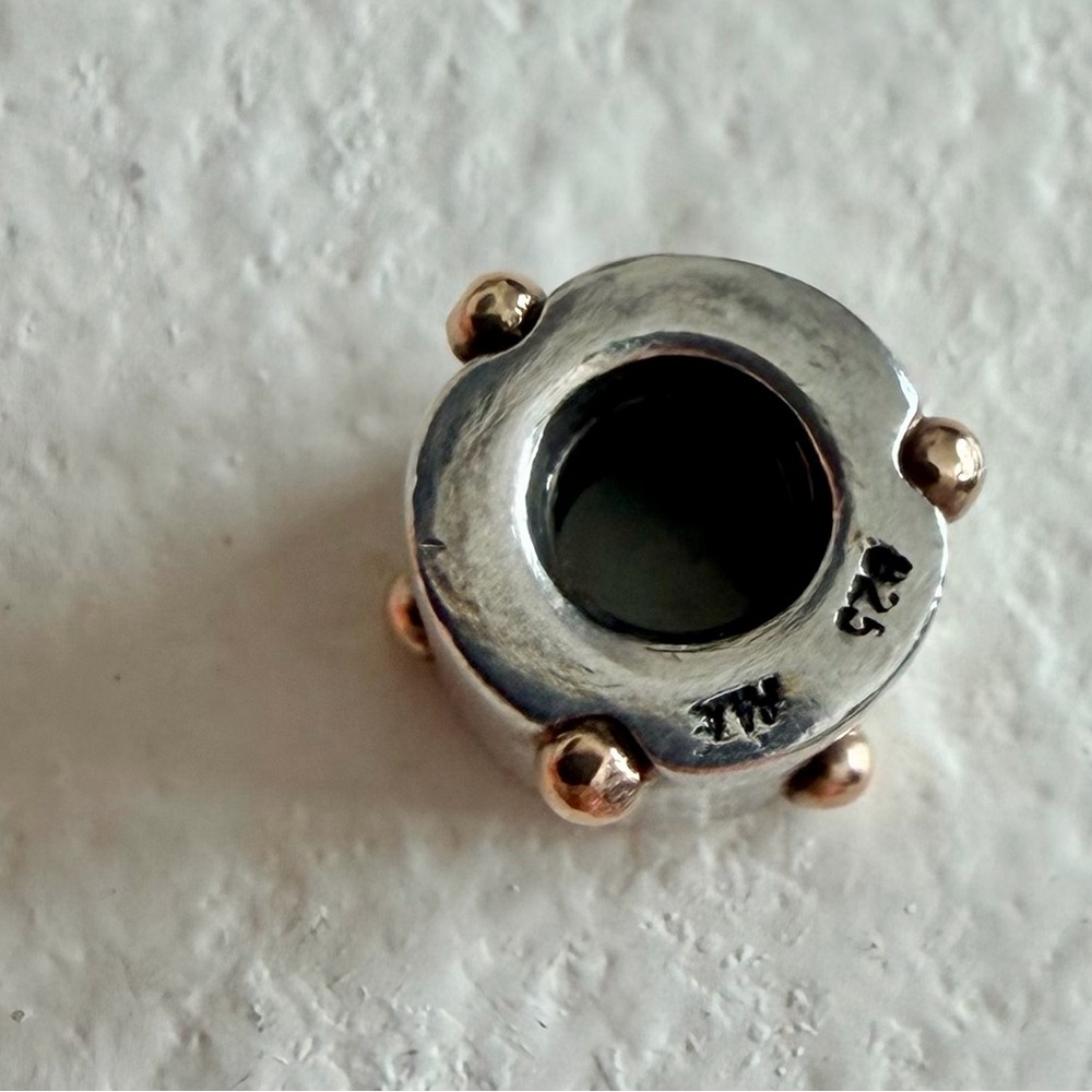 Pandora Dots Drum Retired Charm View 2